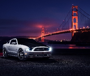 Most, Samochód, Ford, Mustang