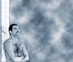Freddie Mercury, Klata, Zarośnięta