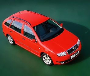 Skoda Fabia, Kombiak, Czerwona