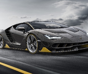 Droga, Niebo, Lamborghini Centenario