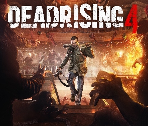 Dead Rising 4, Zombie, Aparat, Centrum Handlowe, Mężczyzna, Święta