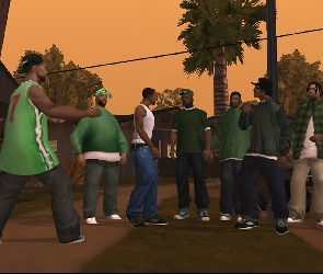 CJ, Gangsterzy, GTA SA, Osiedle