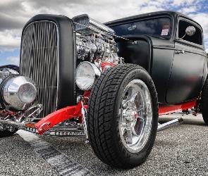 Samochód, Retro, Hot Rod, Supercar