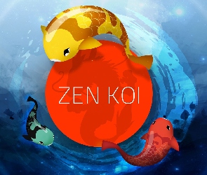 Ryby, Gra, Zen, Koi