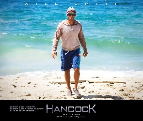 Hancock, plaża, Will Smith