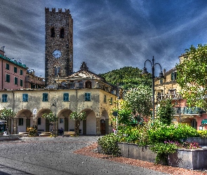 Dom, HDR, Monterosso, Włochy