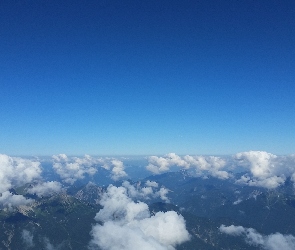 Chmura, Niebo, Góry, Alpy
