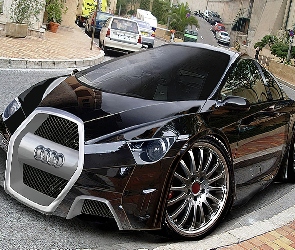 Audi, Concept, Czarne