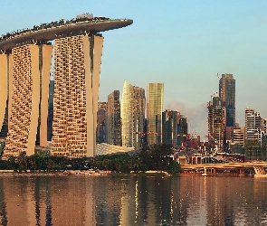 Singapur, Wieżowce, Marina Bay Sands