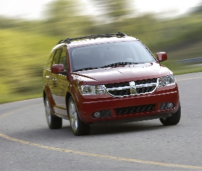 Ostry, Zakręt, Dodge Journey
