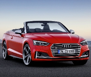 Cabrio, S5, Czerwone, Audi