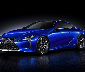 Niebieski, Lexus LC 500