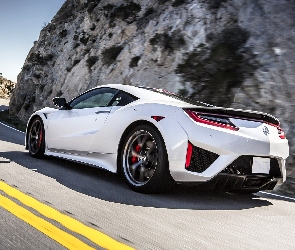 Droga, Skały, Acura NSX