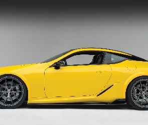 Żółty, Bok, Lexus LC 500