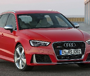 Czerwone, 2015, Audi RS3 Sportback