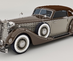 Zabytkowy, 1937, Horch 853A Sport Cabrio