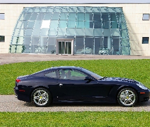 Prawy, Profil, Ferrari 612 Scaglietti