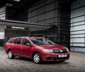 Dacia Logan MCV, 2017, Czerwona