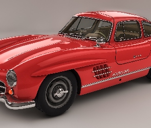 Mercedes Benz 300 SL Gullwing W198, 1954-57, Zabytkowy