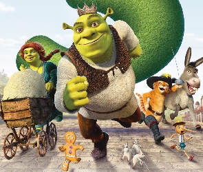Fiona, Shrek, Film, Bajka
