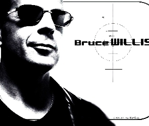 Bruce Willis, okulary, mężczyzna
