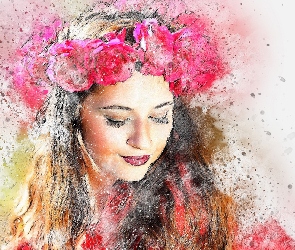 Wianek, Paintography, Dziewczyna