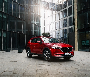 Mazda CX-5, 2017, Czerwona