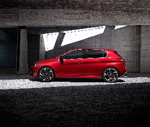 Peugeot 308 GTi, 2015, Czerwony