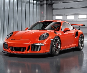 Porsche 911 GT3 RS, 2015, Czerwone