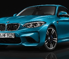 BMW M2 Coupe Long Beach Blue Metallic, 2016, Niebieskie