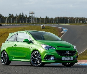 Opel Corsa Vauxhall VXR, 2015, Zielony