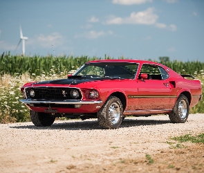 Ford Mustang Mach 1, 1969, Zabytkowy