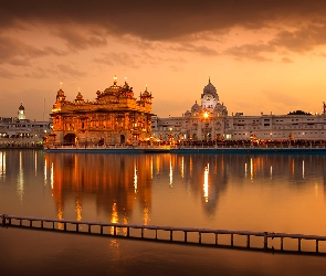 Indie, Złota Świątynia, Punjab, Amritsar