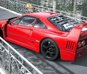 Ferrari F40, 1987-92, Czerwone
