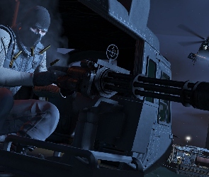 GTA 5, Helikoptery, Karabin, Żołnierz, Gra