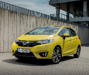 Żółta, 2018, Honda Jazz