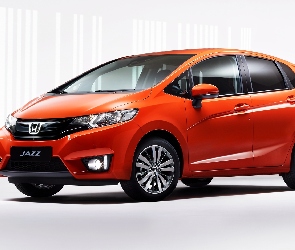 Honda Jazz, 2015, Czerwona