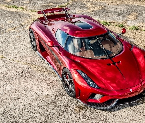 2016, Regera, Czerwony, Koenigsegg