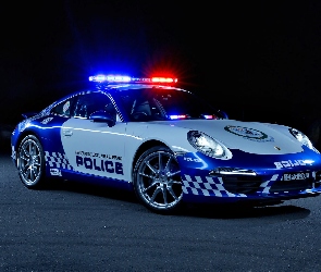 2014, Porsche 911 Carrera, Samochód, Policyjny