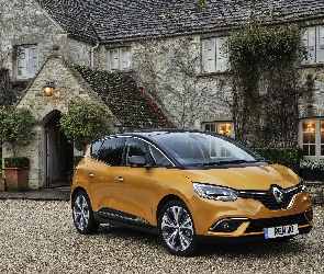 Żółty, Dom, 2016, Renault Scenic