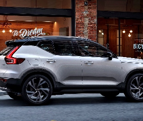 Volvo, Budynek, 2018, Ściana, XC40