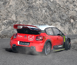 Rajdowy, Droga, 2017, Citroen C3 WRC