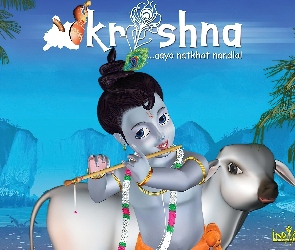 cielak, gra, Krishna, dziewczyna
