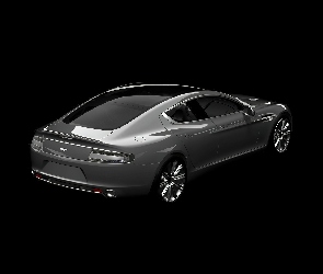 Aston Martin Rapide, Grafika, Tył