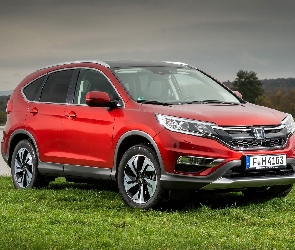 Czerwona, 2015, Honda CR-V