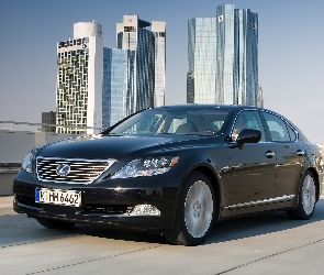 Czarny, Hybryda, Lexus LS 600H