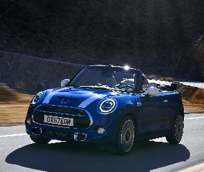 Mini Cooper S Convertible, 2019, Niebieski