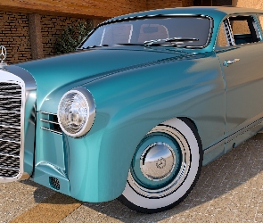 1953, Zabytkowy, Mercedes Benz 180