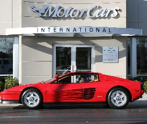 Ferrari Testarossa, Kierowcy, Strona, Drzwi