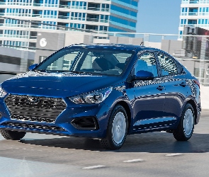 Niebieski, Hyundai Accent